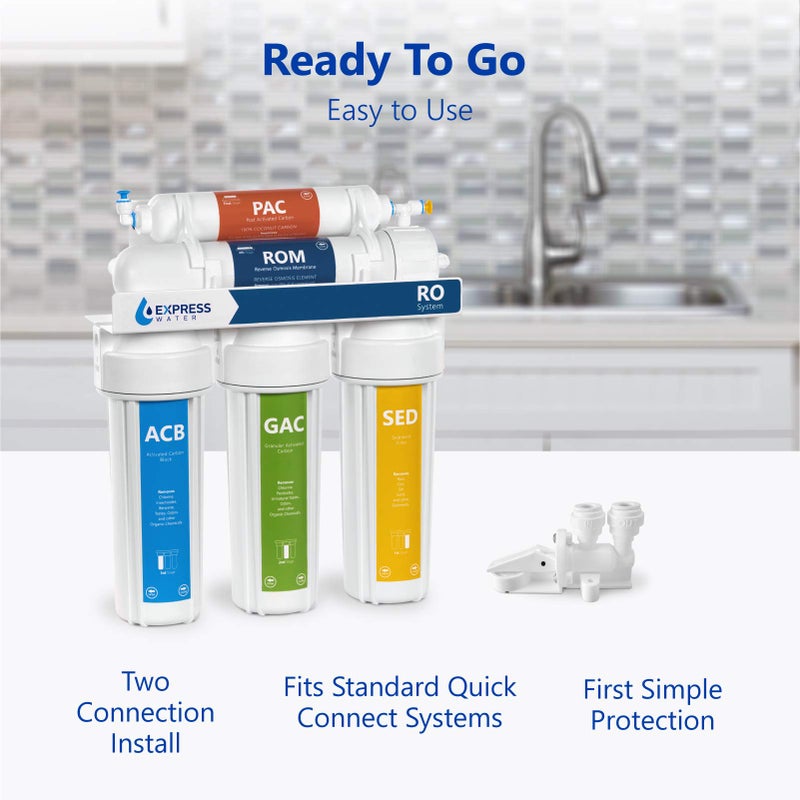 Express Water Leak Stop Valve for Reverse Osmosis and Under Sink Water Filtration System - Automatic Water Shut-Off Valve for Water Filtration Systems - Shut Off Water Supply When Water Leaks - Image 3